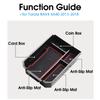 For Nissan Navara D23 NP300 2014~2022 2015 2016 2017 2018   Armrest Box Storage Stowing Tidying Car Styling Accessories