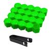 20Pcs/Set 17 19 21mm Car Wheel Nut Covers Auto Hub Screw Protection Cap Bolt Rims Auto Exterior Accessories Anti-Rust Dust Cover