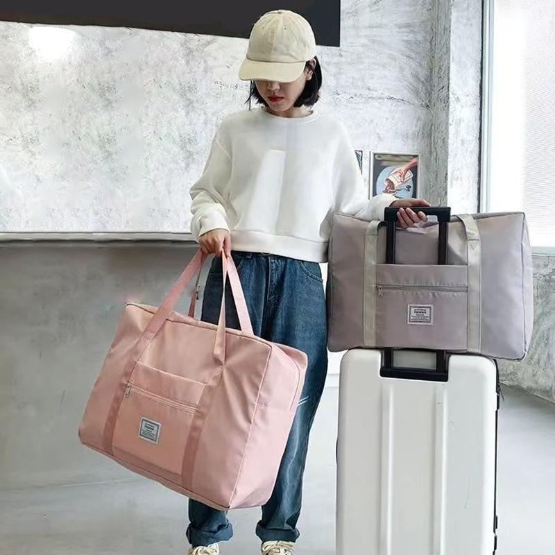 Short-distance Travel Folding Luggage Bag Large-capacity Portable Clothes Sorting Storage Bag Portable Waterproof Storage Bag
