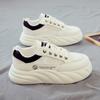 Summer Mesh Breathable and Versatile New Little White Shoes Women's Shoes Thick-soled Heightening Board Shoes Summer Mesh Shoes