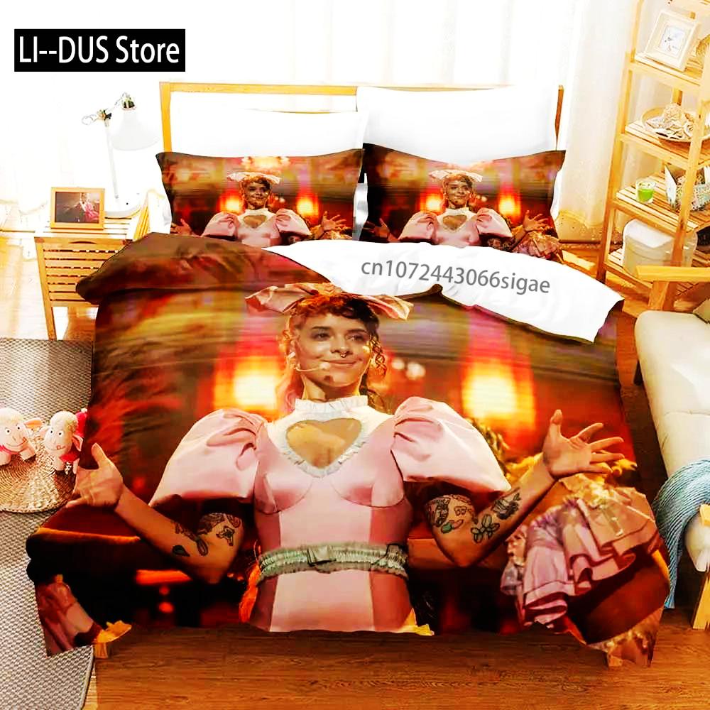 2024 Sexy Singer Bedding Set Twin Single Queen King Size Bedclothes Aldult Bed Linen For Boys Bedroom Duvet Cover Bed Set