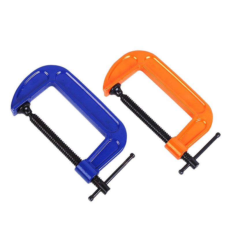 G-Clip C-Type Strong Woodworking Clamp – Heavy-Duty Iron Quick Fixture C-Clamp