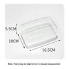 Pabei Thickened Acrylic Small Square Cake & Dessert Cover