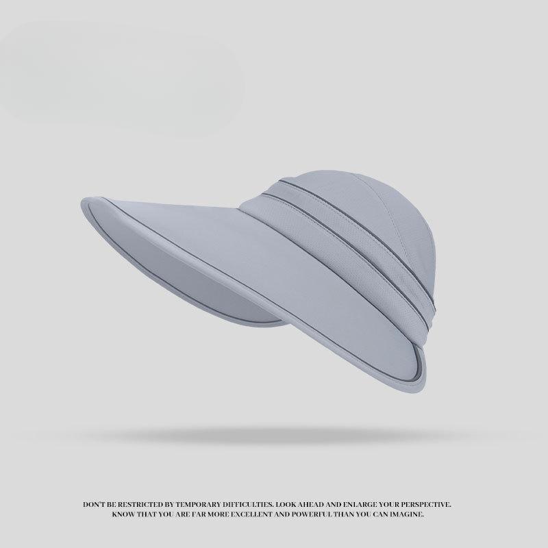 Summer Big Hat Brim Sun Hat Cool Hat Sun Protection Sun Protection Sky Top Hat Women's Ultraviolet Sky Top Sun Hat