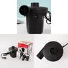 Electric Air Pump For Home Use And Camping With Abs Material And Portable Design