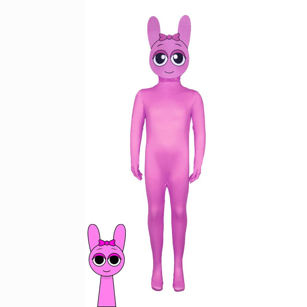 Sprunki Incredibox Halloween Cosplay Costume Game Peripheral Tights