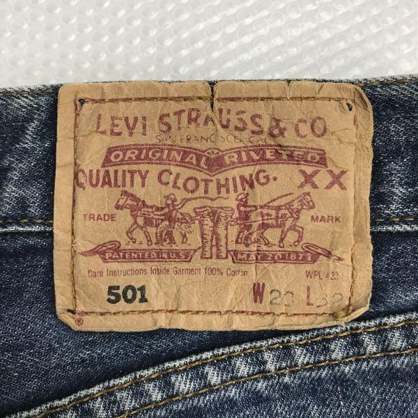 Levi's 501 Euro model denim shorts Poland W28(USED)