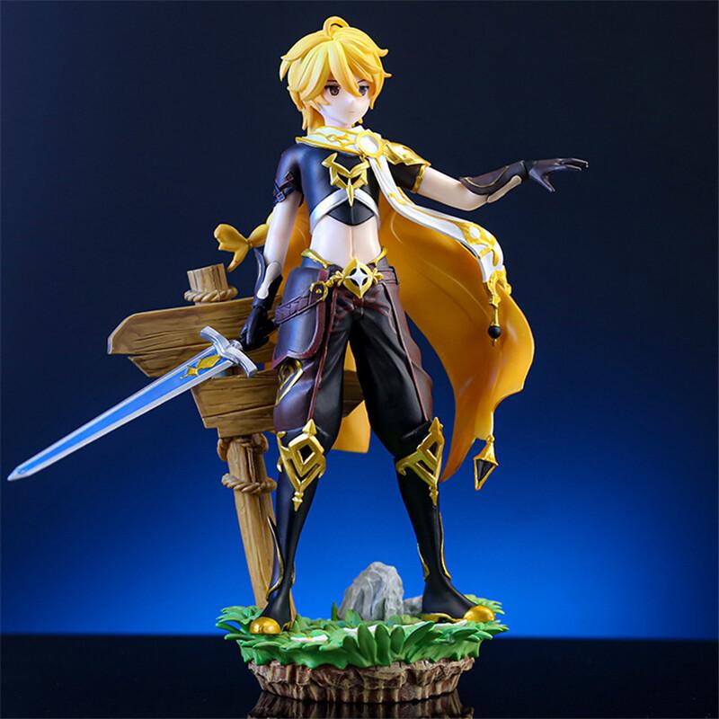 Anime Genshin Impact Lumine Aether Figure 1/7 Scale Collectible Model Doll Toys