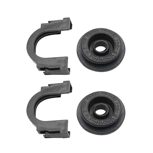 2 pezzi per Nissan X-Trail T30 T31 T32 Rogue S35 Supporto Gomma Boccole Radiatore Staffa di Montaggio 21506-4M400 21507-4M400 21542-CA000