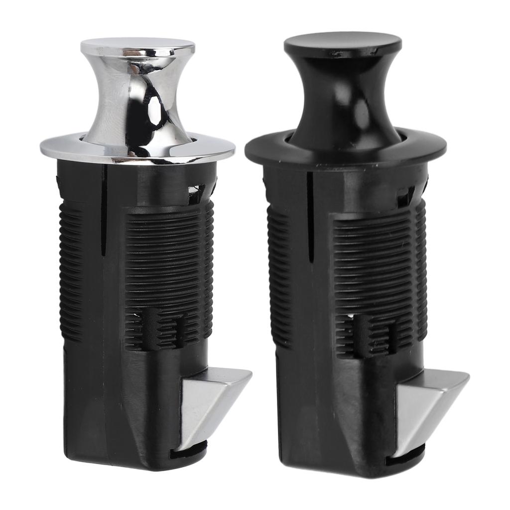 Cabinet Lock Zinc Alloy ABS Secure Round Embedded Push To Open Lock for File Drawer Cupboard Mailbox