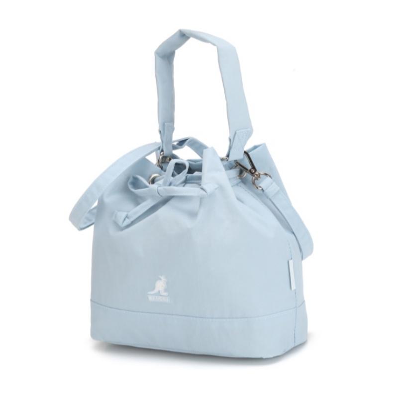 KANGOL Nylon Bucket Bag Light Blue 3392