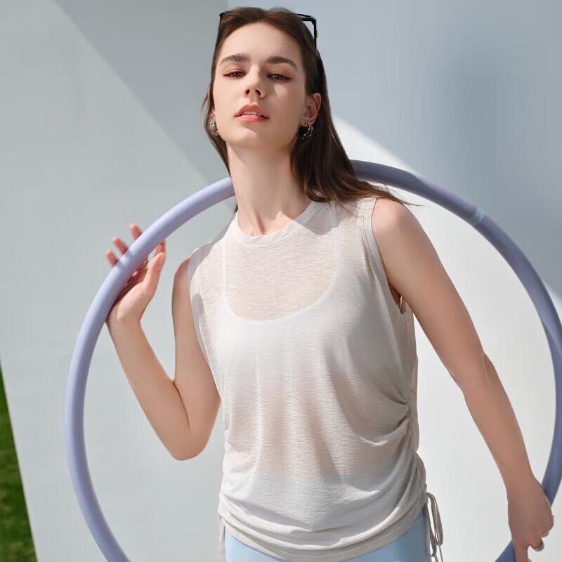 Женский дышащий спортивный топ-майка для йоги и бега