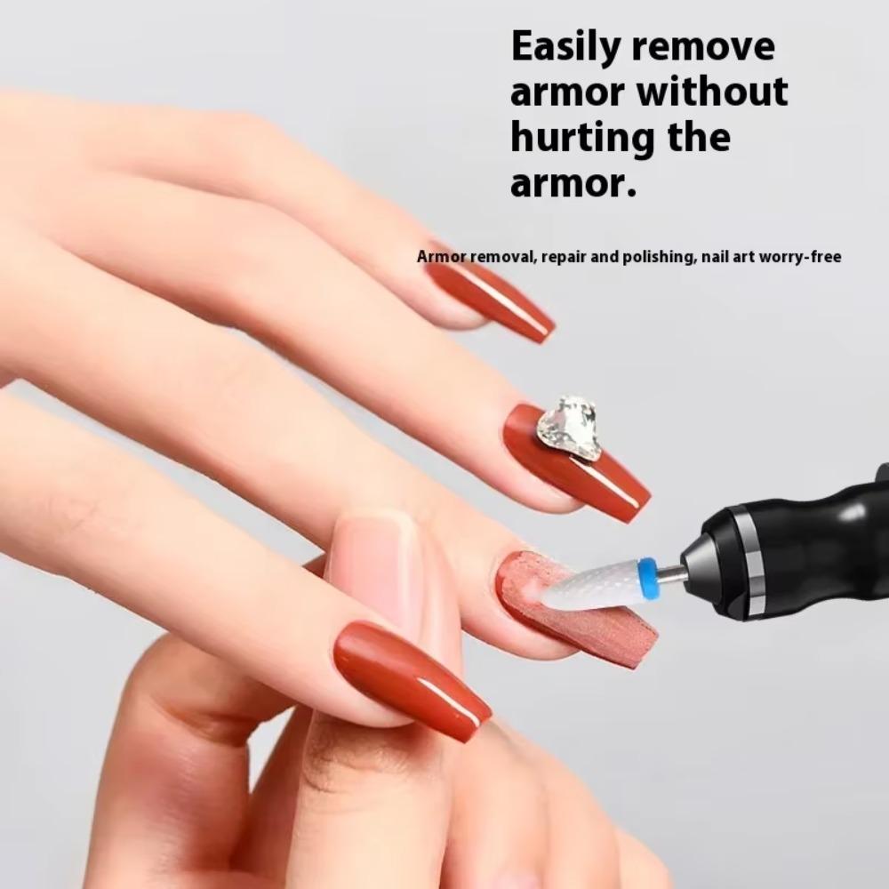 Multiple Gears Electric Nail Drill Low Noise Nails Sander File Set Electric Nail Grinder  Nail Art