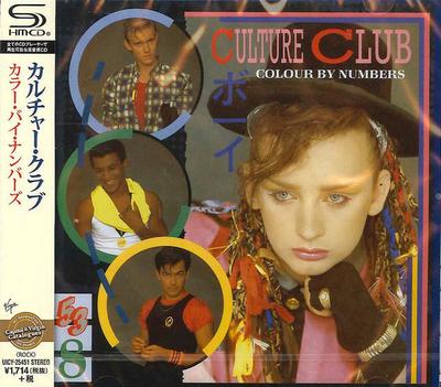 CD CULTURE CLUB  Colour By Numbers UICY25451 UNIVERSAL JAPAN 2015 Japan Obi Dance  Electronica
