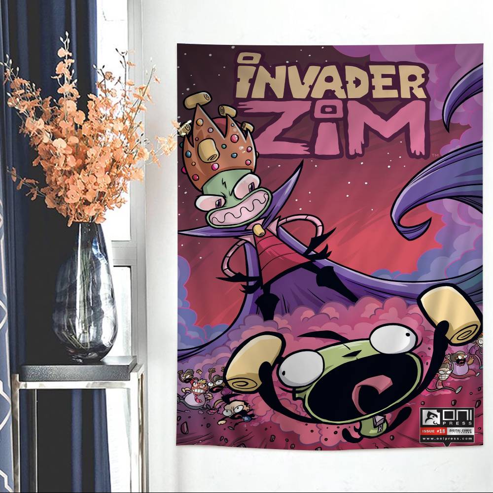 

Classic Comedy IInvader ZZim Colorful Tapestry Wall Hanging Bohemian Wall Tapestries Mandala Wall Hanging Sheets 74x94cm(29x37in)