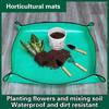 1Pc Waterproof Planting Mat Foldable Garden Potting Pad For Plant Flower Pot Transplanting Farm Bonsai Gardening Tools