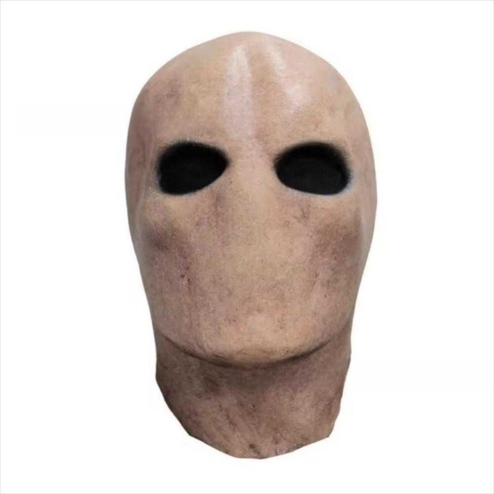Faceless Man Alien Skull Latex Helmet Dress Up Party Cosplay Props  Unisex