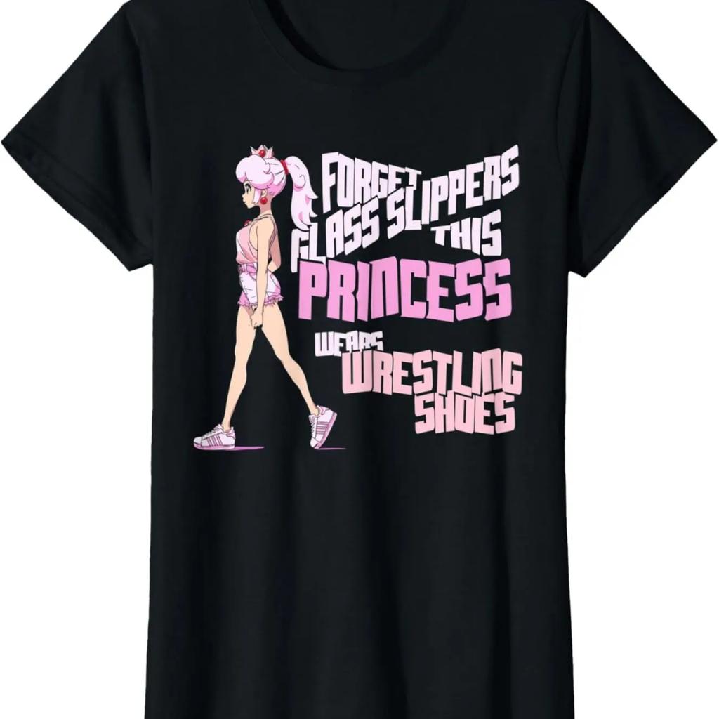 Vergiss Glaspantoffeln Diese Prinzessin trägt ein Wrestling-T-Shirt
