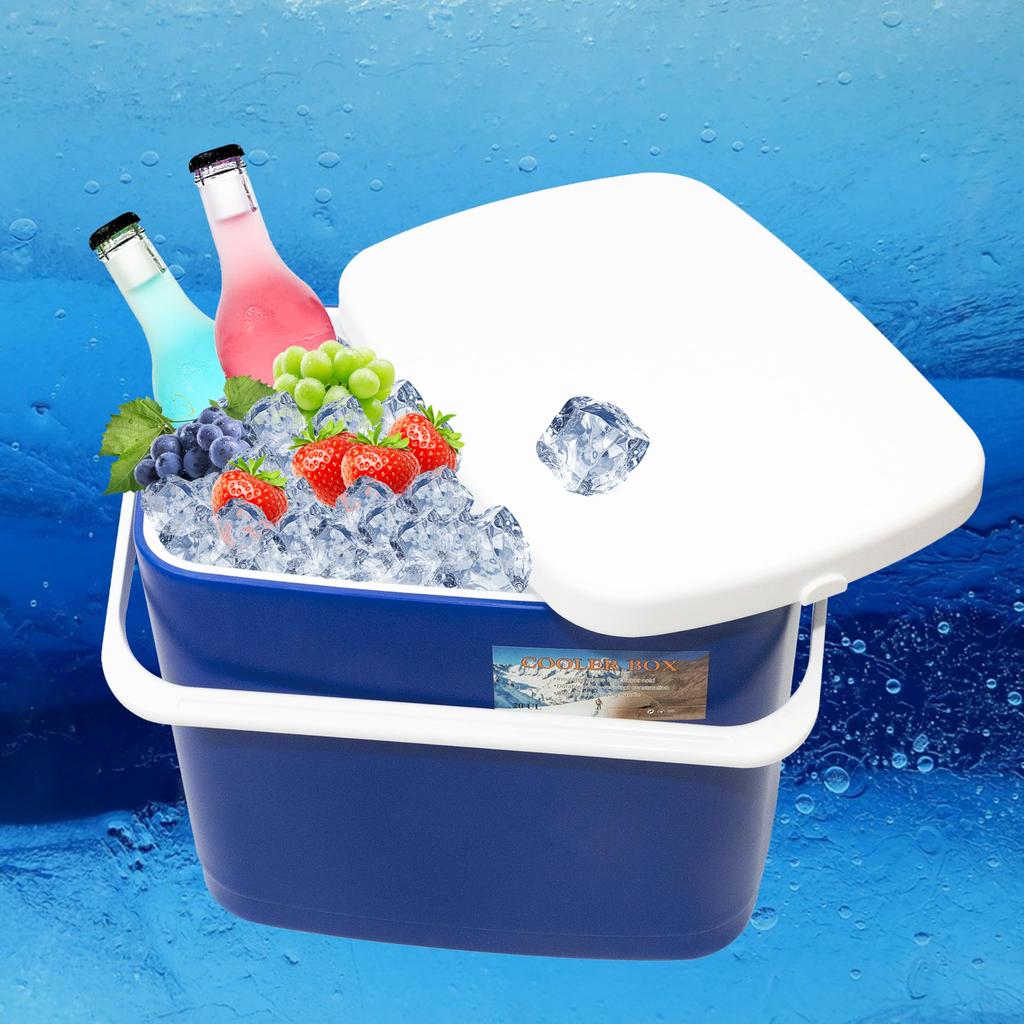 STEELMIGHT Cooler Box, Cooler Bag, Insulated Box, 20L, 3826.532cm, Ideal for Fishing, Outdoor Activities, Camping, and Disaster Preparedness