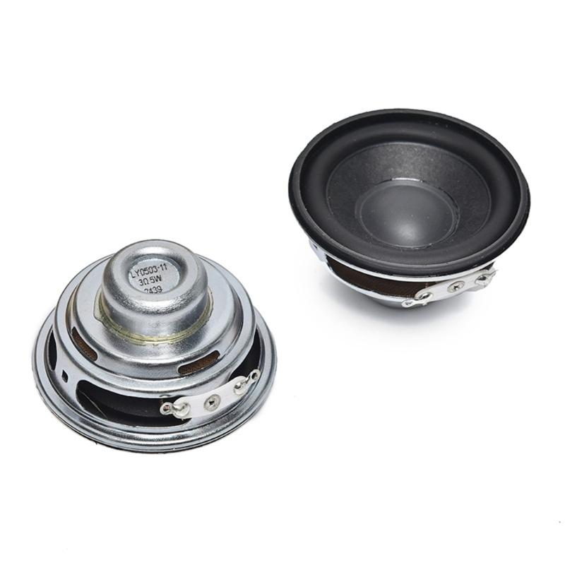 Internal Speakers 52mm 3Ohm 5W Portable Speakers Multimedia Speakers Round Shape Speakers Portable Speakers Replacement