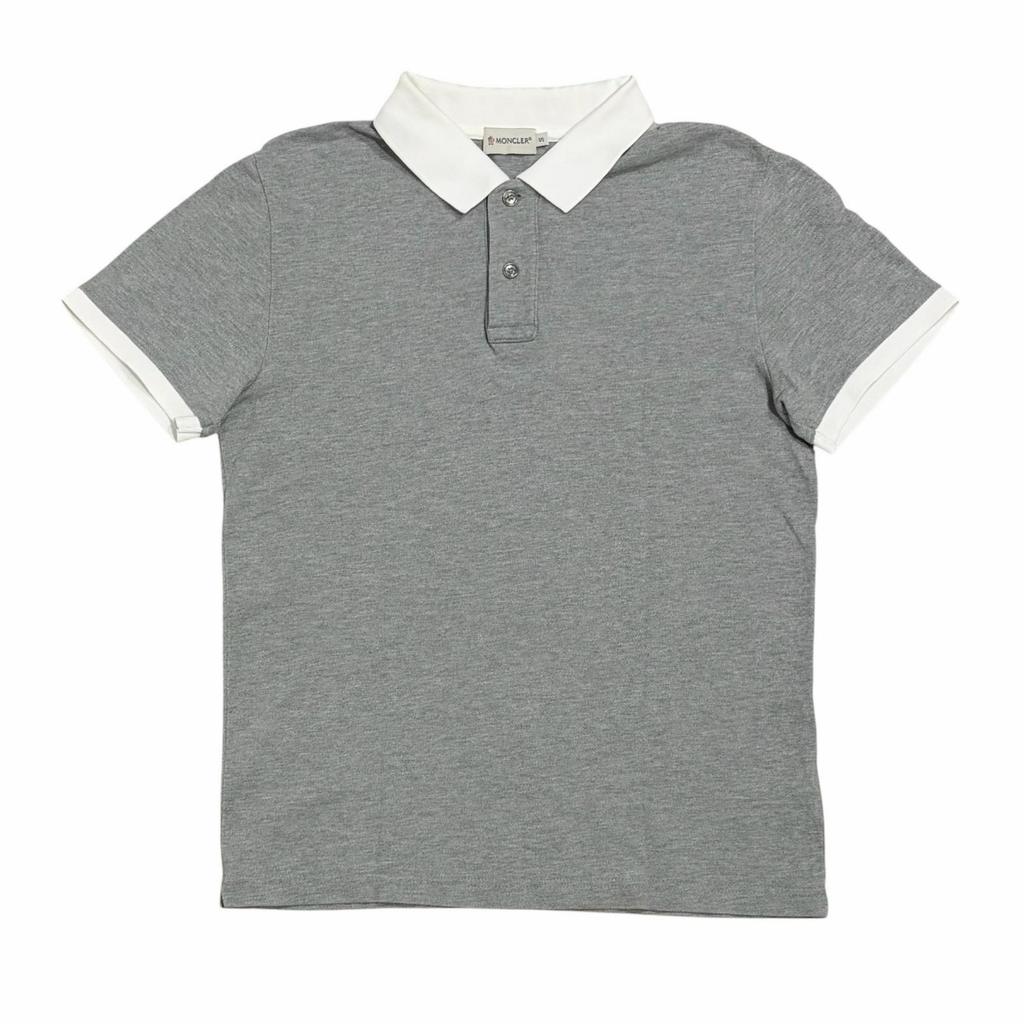 Used MONCLER 41091830985084093Polo shirt gray mens