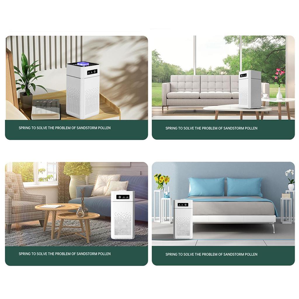Adjustable Odor Eliminator with Filter Household Silent Purifiers Intelligent Indoor Negative Ion Purifier for Office & Home Car