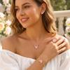 Elegance Style Butterfly Jewelry Set Dripping Oil French Bracelets Earrings Set  Daily Wear