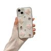 Light Luxury Rhinestone Gemstone Love Mobile Phone Case For Iphone17Promax Pink Butterfly Apple 16