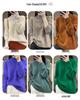 2025 Women's Korean Style Pure Wool Sweater - Half-High Collar, Warm, Loose Fit, Drop Shoulder Cashmere Knit.