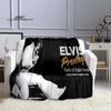Elvis wirft Decke 3D-Druck Rocksänger Sofadecke für Erwachsene und Kinder Schlafzimmer Wohnzimmer Dekoration Decke für Bett