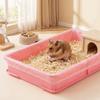 50Pcs Elastic Rabbit Cage Tray Cover Large Size Pet Disposable Film Cover  Dog Cat Pet