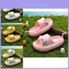 Trendy Cartoon Children's Slippers Soft Non-slip Eva Beach Sandals For Boys And Girls