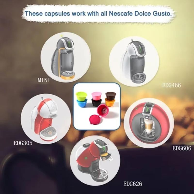 Eco-Friendly Reusable Coffee Capsule Filter Cup - Perfect for Nescafe Dolce Gusto Lovers