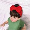 New Year Christmas Infant Baby Girl Hair Accessories Wig Hat 0-1Y Newborn Children Kids Girls Bow Cosplay Headbands Headwear