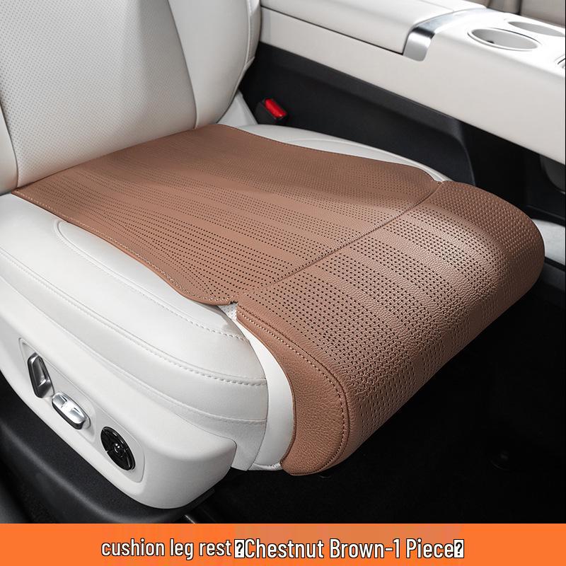GM Perforated Cushion with Integrated Leg Rest for Car Interior Comfort