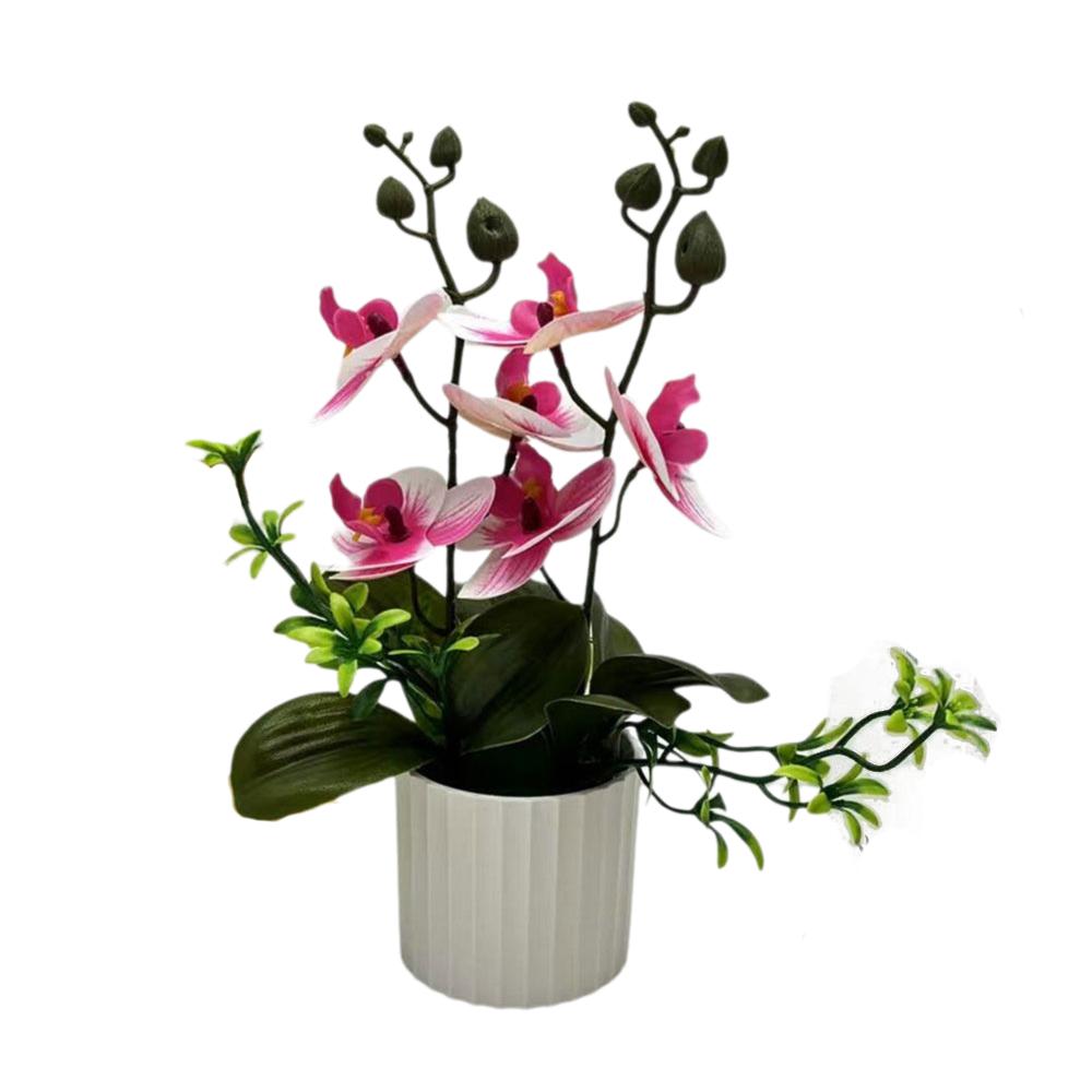 Accessories Simulation Bonsai Plastic Fake Plant Flower Potted  Home Office Decoration