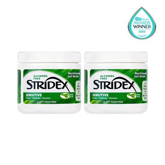 STRIDEX Sensitive Pad Double Plan (55 sheets + 55 sheets)
