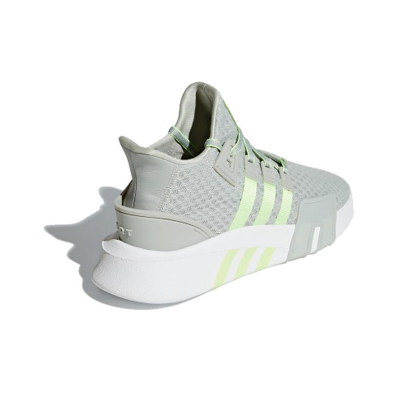 adidas Originals Eqt Bask Adv Retro Comfortable Shock Absorption Non-Slip Mid-Top Lifestyle Casual Shoes Unisex Casual Shoes Green Gray BD7783