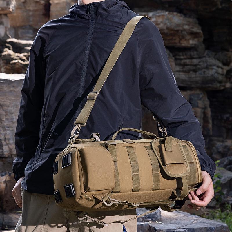 Large Capacity Multi-Functional Outdoor Backpack and Crossbody Lure Bag