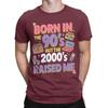 Born In The 80s Raised In The 90s TShirt Summer 100 Cotton TShirts For Unisex Fashion Custom Diy Tshirt ShortSleeve Y2k Tees