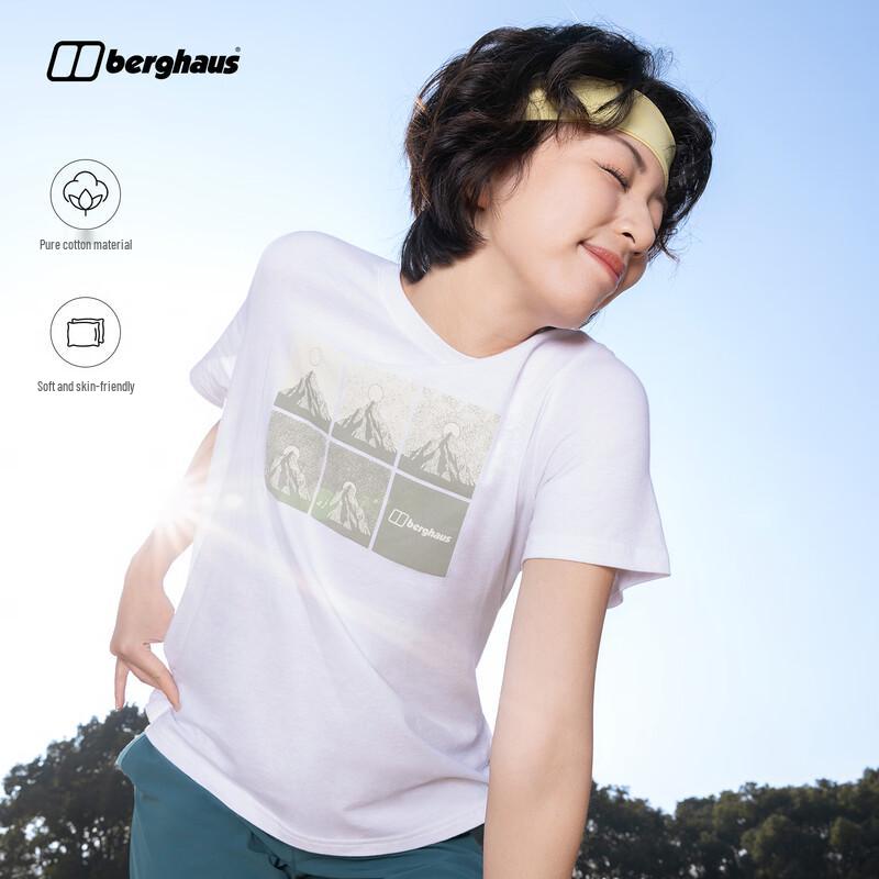 Berghaus Mountainscape Women's Cotton Graphic T-Shirt