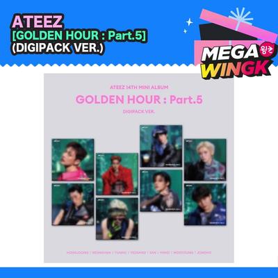 GOLDEN HOUR : Part.5 Digipack Ver. Album with Pop-Up Benefit Photocard (Select Option)