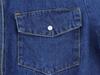 Spring 2025 Women's Denim Set: Turn-Down Collar Shirt & Belted Wide-Leg Jeans