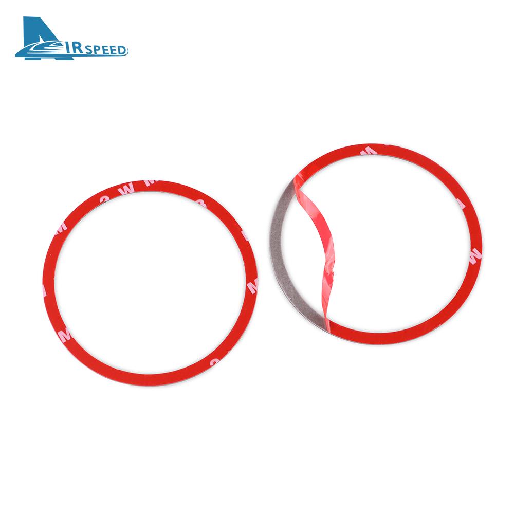 Real Soft Carbon Fiber Rear Door Audio Ring Trim Sticker For Tesla Model 3 Highland 2025 2025 Car Interior Accessories