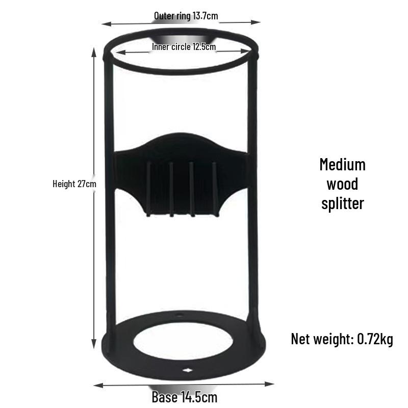 Wandmontierter manueller Holzspalter: Outdoor Camping Brennholz Spaltwerkzeug