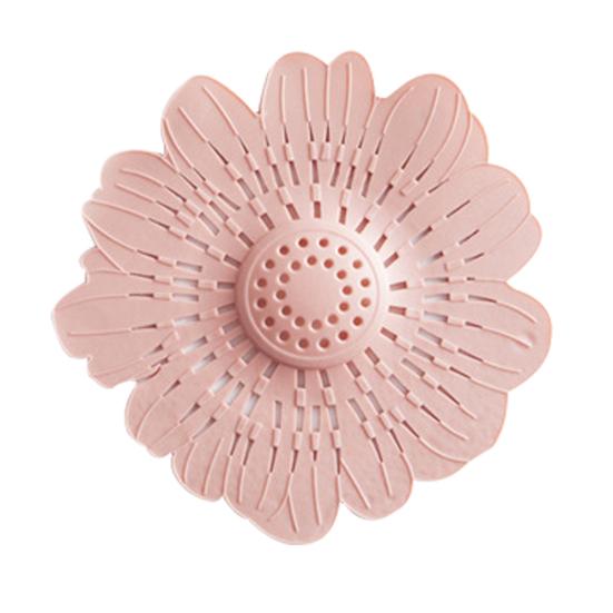 

Lovely Flower Shape Bath Kitchen Waste Sink Strainer Stopper Drain Cover Filter розовый