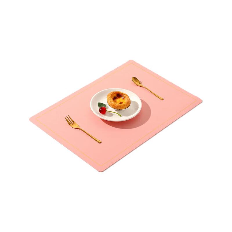 Nordycka dwukolorowa podkładka pod talerz ze sztucznej skóry