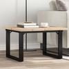 VidaXL Coffee Table O-Frame, Side Table, Sofa End Table, Living Room Furniture, 60x60x40.5cm Pine Wood 3282726