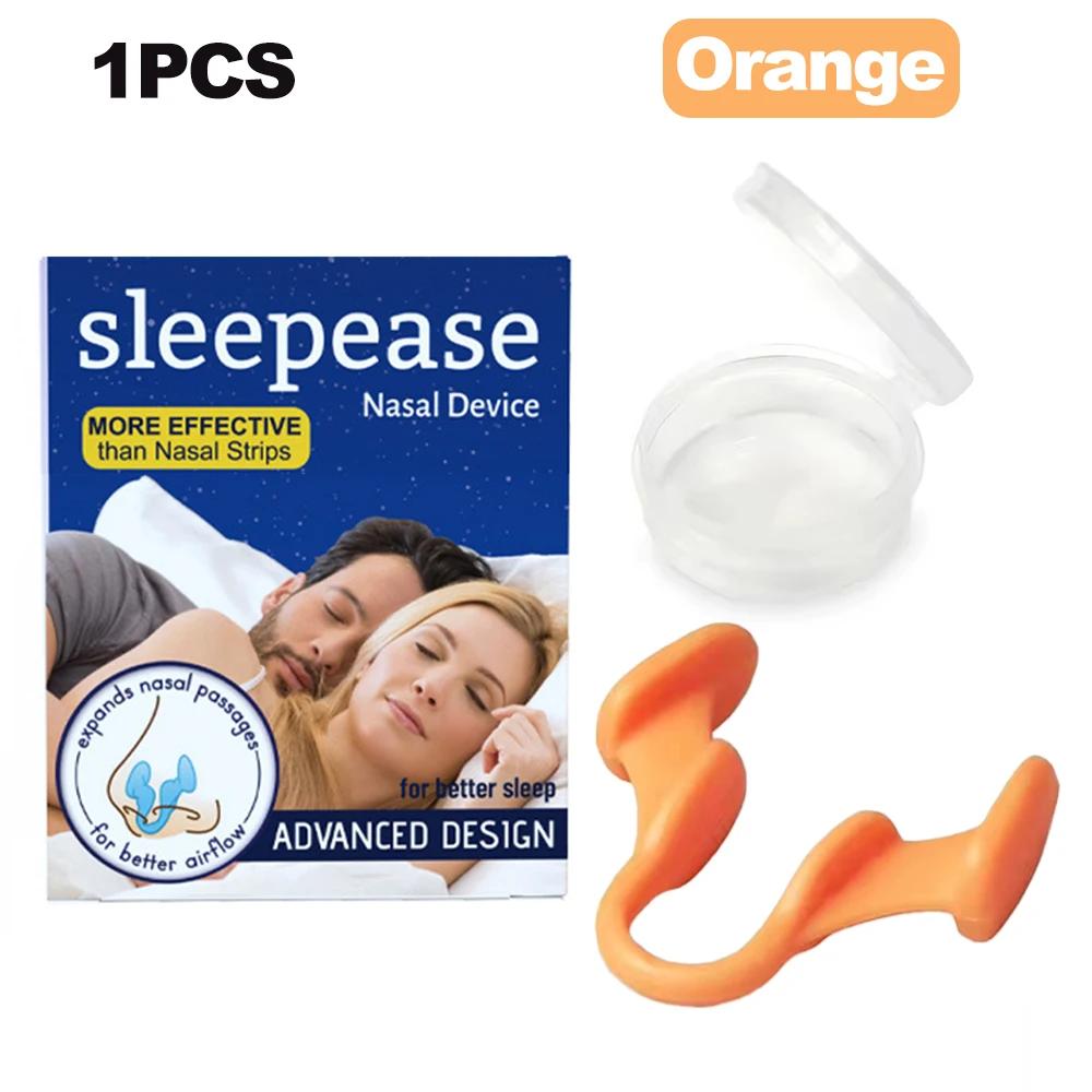 Silicone Nose Clip Anti Snoring Nasal Dilator Stop Snore Aid Easy Breathe Improve Sleeping Rhinitis