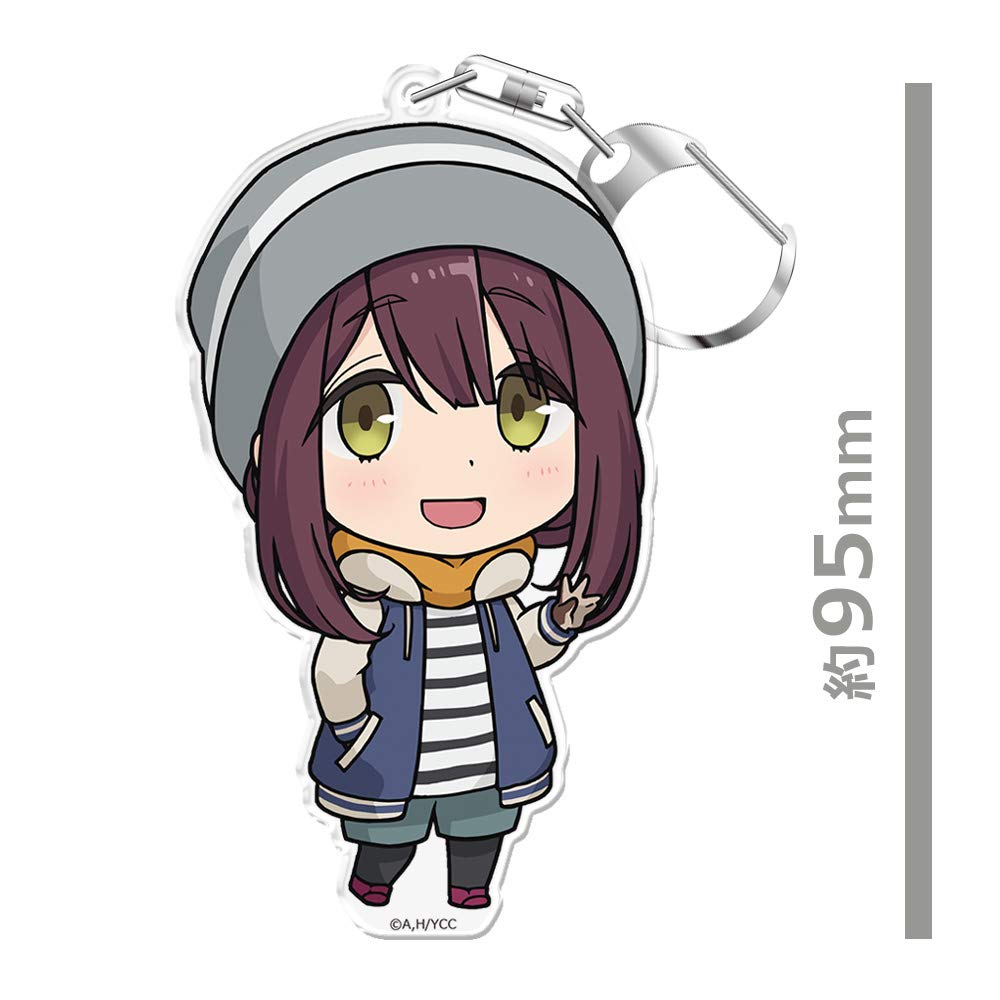 Puni Keychain Ayano Toki Yurucamp Colle! (with Stand)